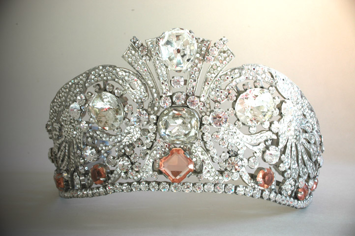 Strass-Tiara