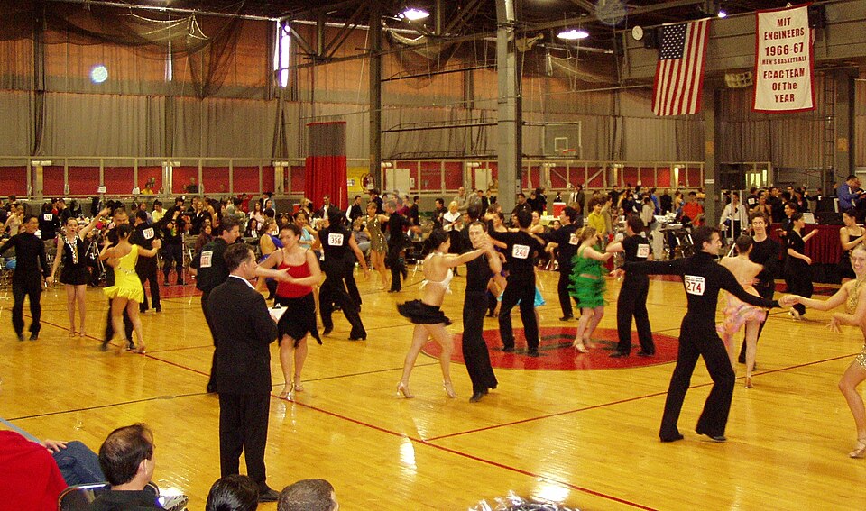 Latin dancing (intermediate) at the 2006 MIT Ballroom Dance Competition